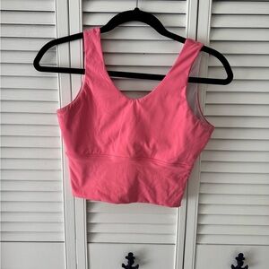 Pink Women's Crop Top